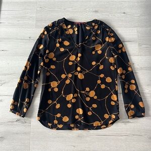 Comptoir Des Cotonniers 💯 Silk Blouse French Designer Blouse